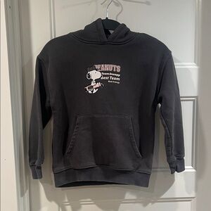 Zara Kids Gray Peanuts Hoodie